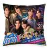 Perthsanta Juniormark Forcebook Double-Sided Printing Pillowcase Thai Tv Perfect 10 Liners Home Sofa Car Decor Cushion Cover