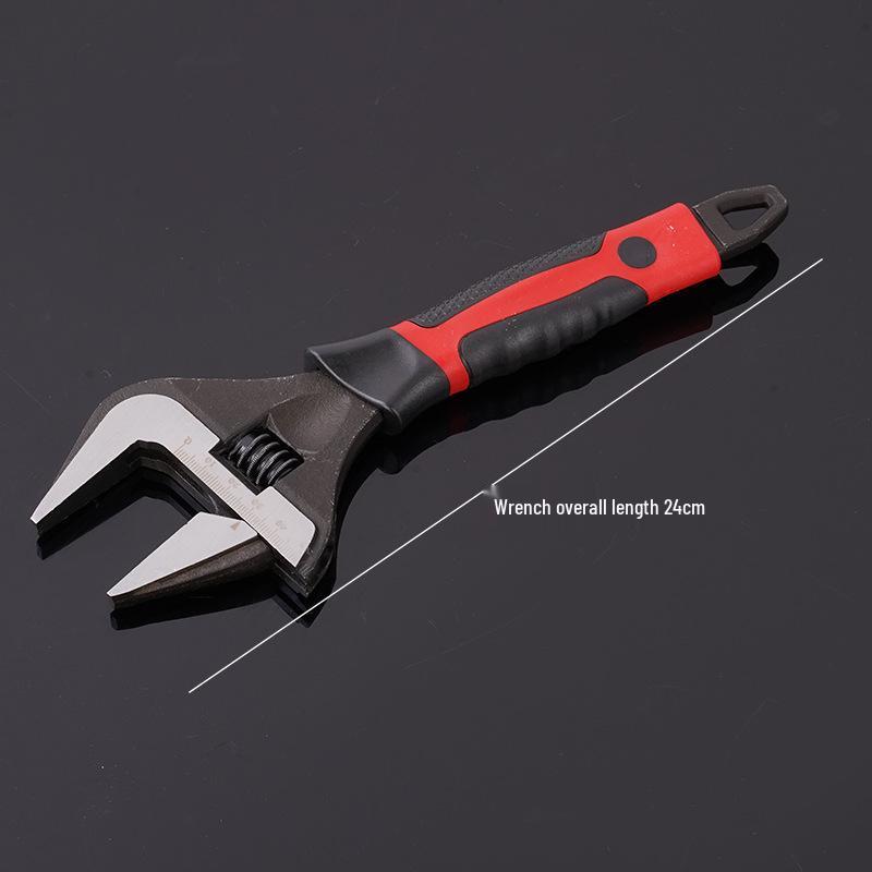 Tanlihuo Multi-Functional Short Handle Adjustable Wrench for Kitchen and Bathroom Disassembly.