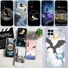 IK30 Fourth Wing Dragons Transparent Phone Case for Samsung Galaxy A04 A04S A14 A23 A34 A54 M23 M33 M52 M53