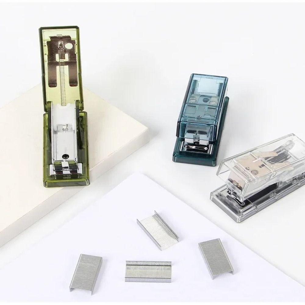 Mini Binding Tools Stationery Mini Stapler Set Kawaii Stapler
