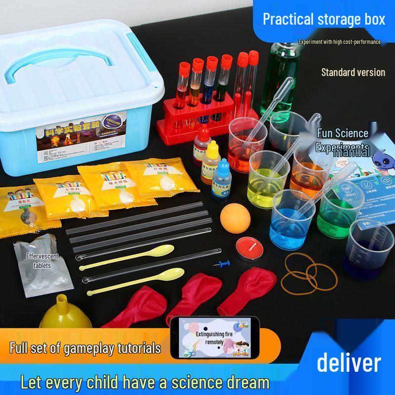 STEM Science Experiment Kit: Handmade Educational Toys for Kids and Students