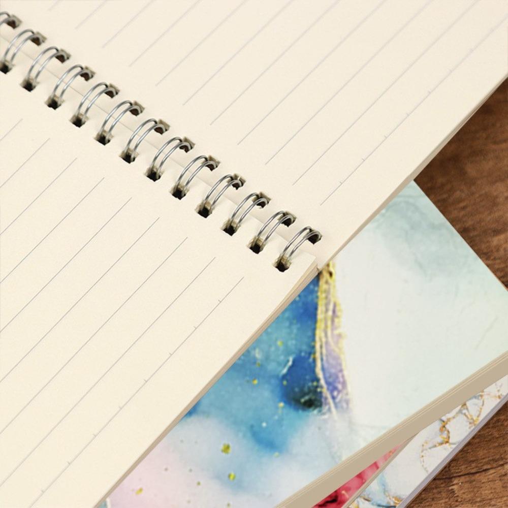 Explosive thickened notebook A580 sheets, 160 pages, 80 grams of paper, rollover coil, super thick