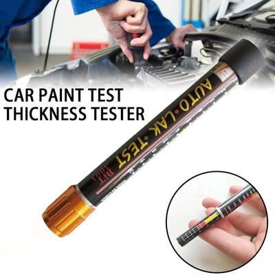Autolack-Dickenprüfstift mit Skala, tragbares Autolack-Beschichtungsprüfgerät für Autokarosserie-Lackmessgeräte, Prüfwerkzeuge