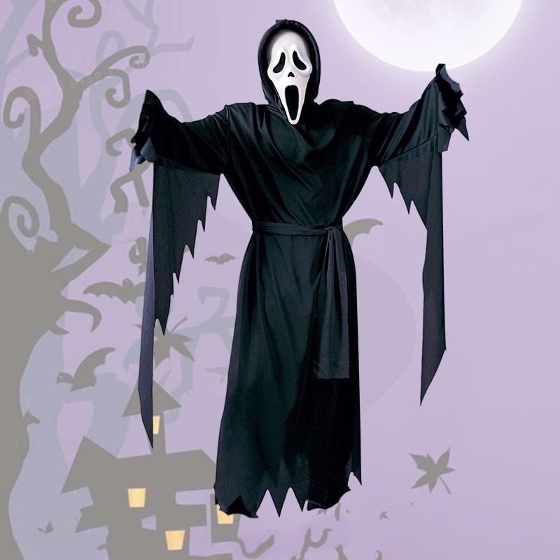 Halloween Child Scream Cosplay Costume Mask Parties Events Terror Roleplaying