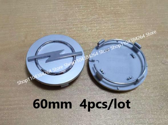 4ks 64mm 60mm 58mm 54mm Středové krytky kol pro vozy Opel Corsa E F A B C D Gsi Cors OPC Line Turbo Poklice Příslušenství