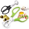 Nonrust Steel Quail Eggs Scissors Ergonomic Handle Quail Eggs Separators for Easy Use and Mess Release Eggs Cutting