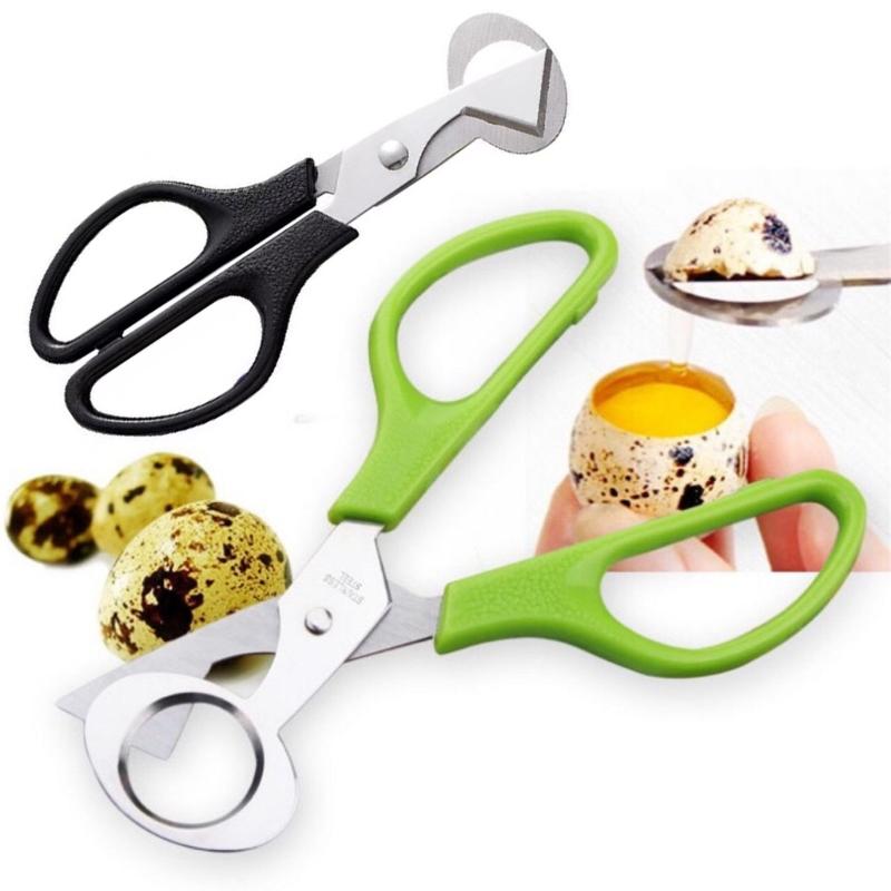 Nonrust Steel Quail Eggs Scissors Ergonomic Handle Quail Eggs Separators for Easy Use and Mess Release Eggs Cutting