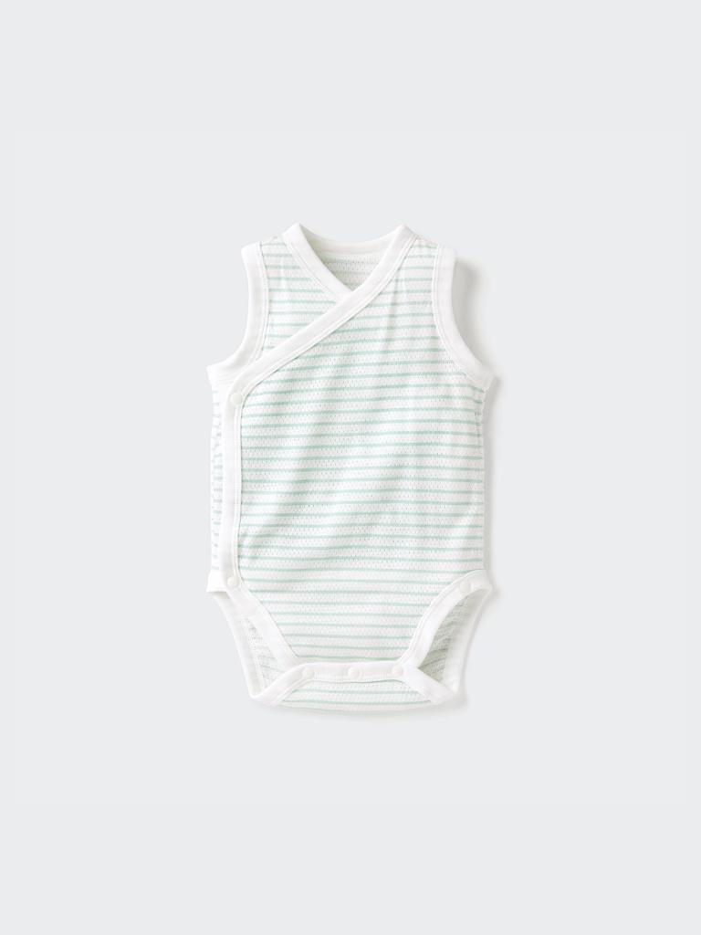 Uniqlo Bn Cotton Mesh Inner Bodysuit  Sleeveless  60cm