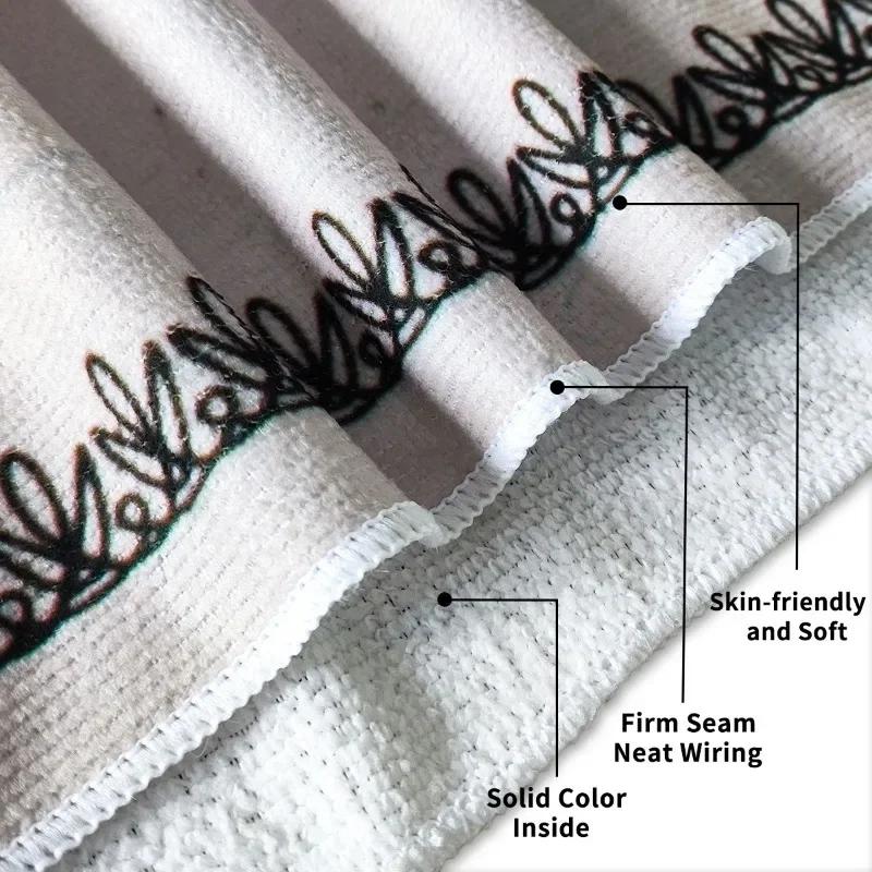 1 Stück Riesen-Dollar-Druck Strandtücher - Super saugfähig, Übergröße Decke für Männer & Frauen - Stilvolles Sommer-Essential