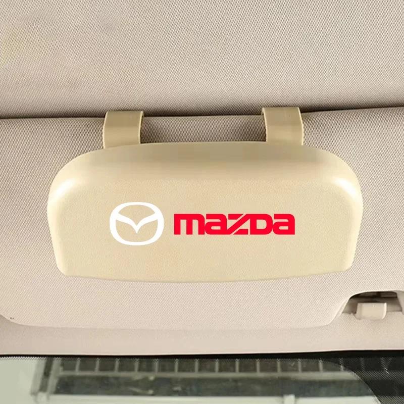 2025 Hot Sunglasses holder Car Glasses Case Car interior accessories Car Decorating For Mazda Skyactiv 3 6 Axela Atenza CX 5 CX3