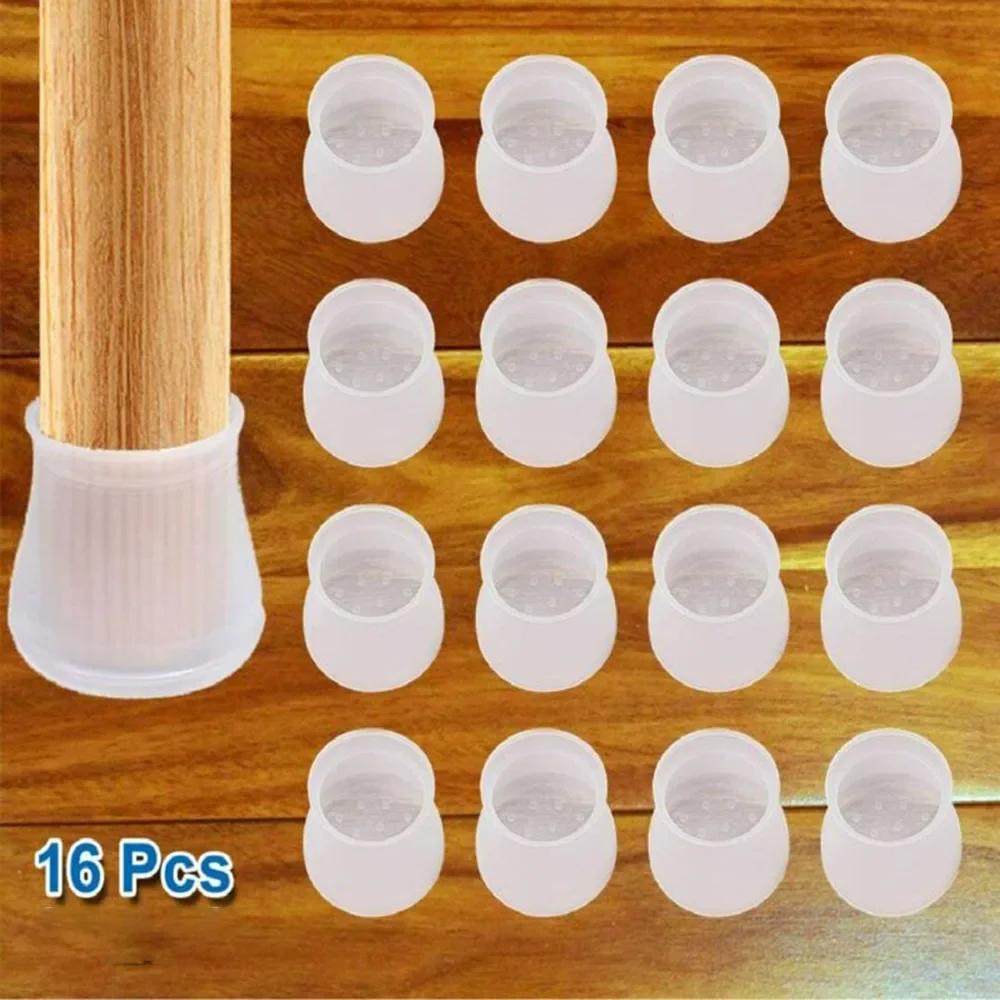 16Pcs/set Chair Foot Pad Cap Cover Chair Table Feet Furniture Leg Pad Protection Protector High quality New Set