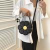 Summer bag 2025 new small fresh literary chain flower foreign shoulder candy color crossbody small round bag girl