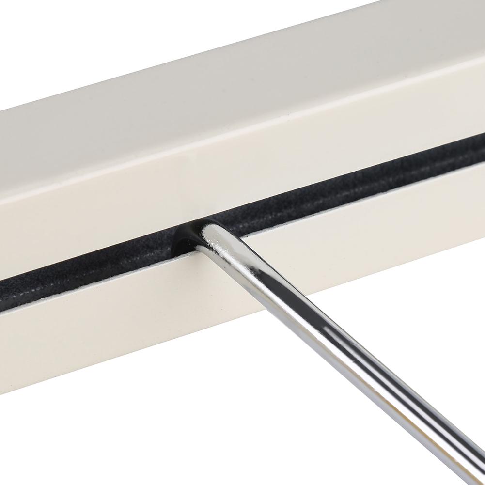 Folding Hidden Wall mount Hanger Retractable Indoor Bedroom Clothes Towel Rack