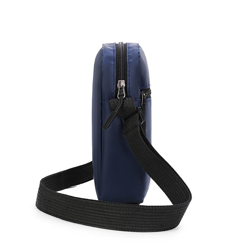Men's Casual Oxford Shoulder Bag - Unisex Crossbody Phone Pouch with Adjustable Strap (Travel Waist Pack & Chest Bag)