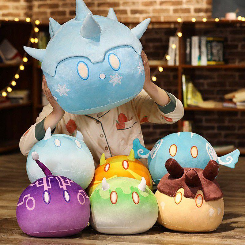 Genshin Slime Impact Stuffed Toy Plush Dolls Throw Pillow Toys Cartoon Gift