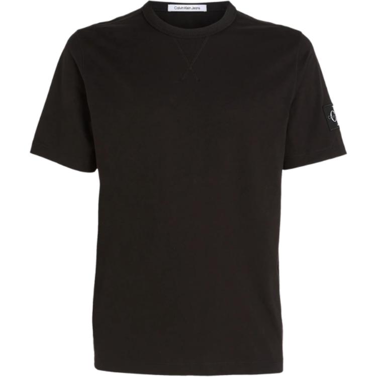 Calvin Klein Round Neck Logo Short Sleeve T-Shirt Men Tops J30J323484-BEH XXL