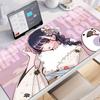 Pretty The Dangers In My Heart Yamada Anna Mousepad Kawaii Anime Girl Desk Mat Keyboard Pad Cute NonSlip Rubber Large Mouse Pad