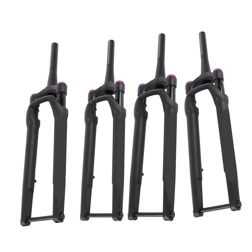 Bike Front Suspension Fork Aluminum Alloy 12x100MM Through Axle Manual Lockout Shock Absorber Air Su