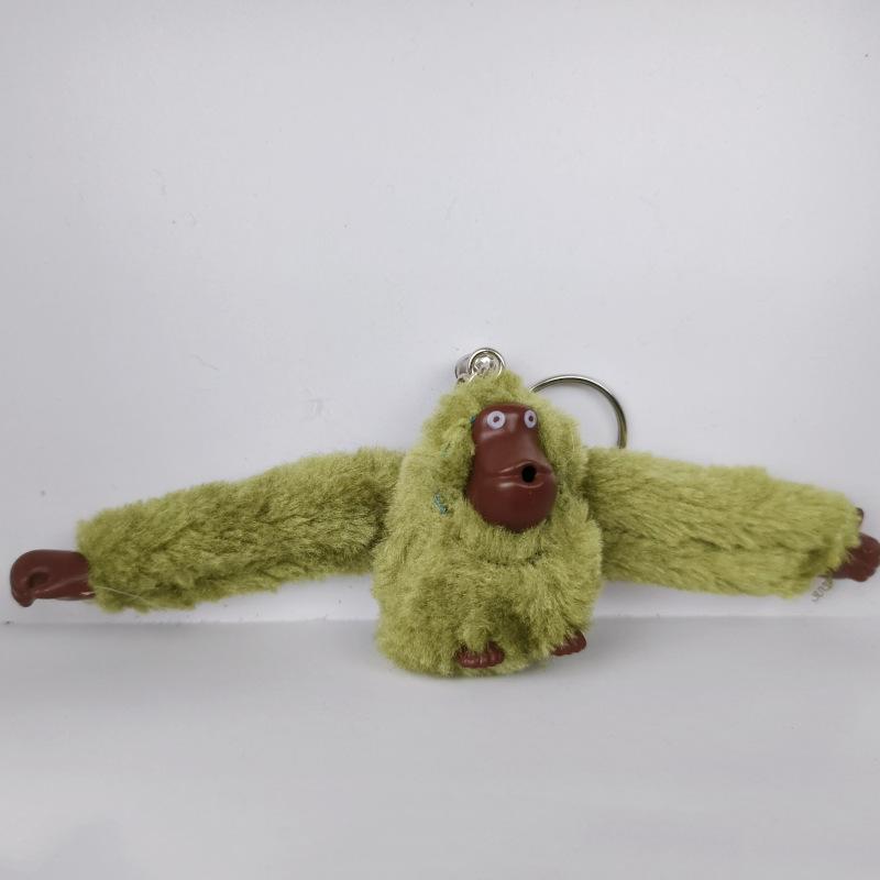 Chaveiro de Macaco de Pelúcia Fofo Pingente de Mochila Gorila Animal de Braços Longos Pingentes de Bolsa Decoração de Chaveiro Presentes de Aniversário para Adultos e Crianças