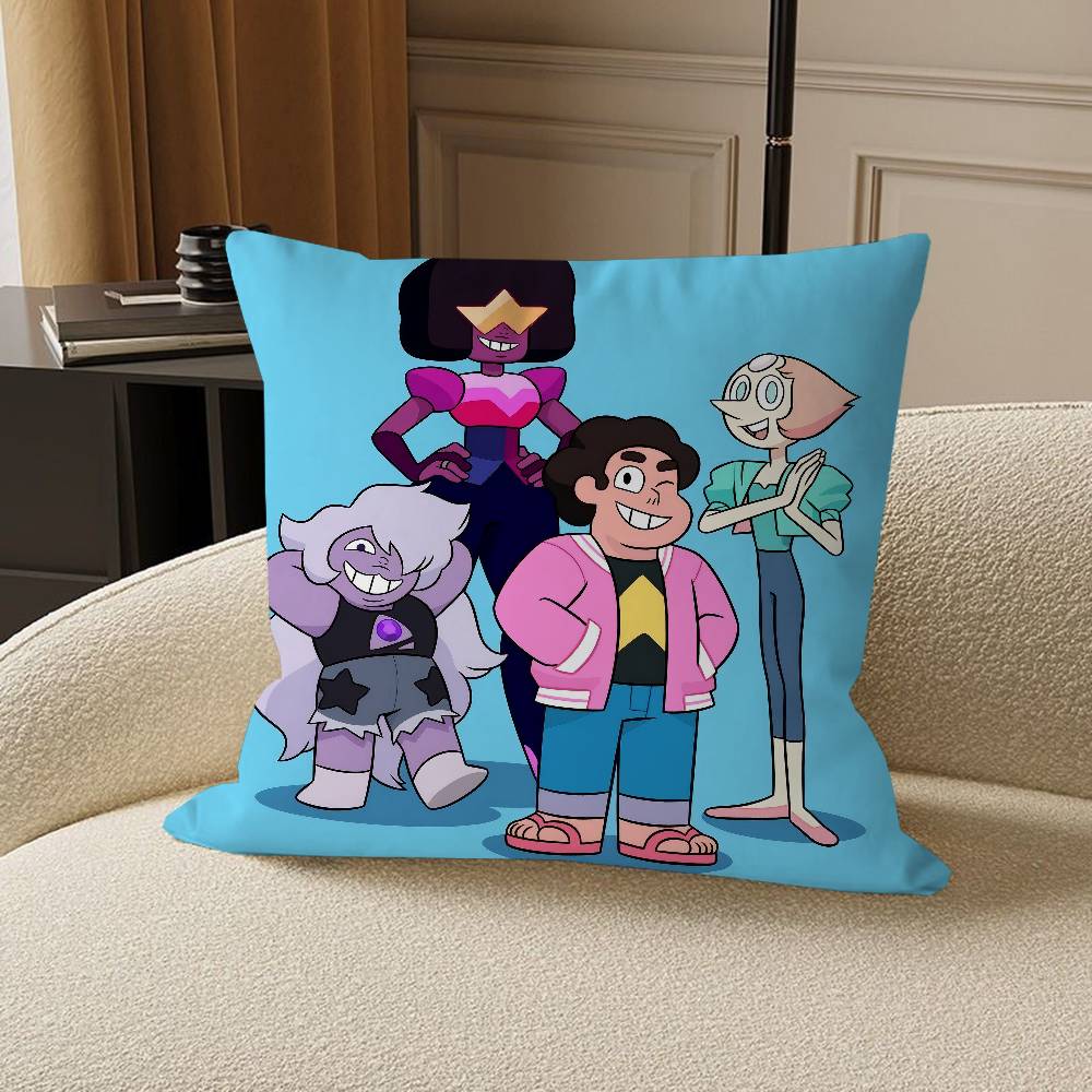 

Steven Universe Pillowcase Toon Gift Cushion Cover Bedroom Home Sofa Chair Seat Decor Pillow Case 12x12Inch