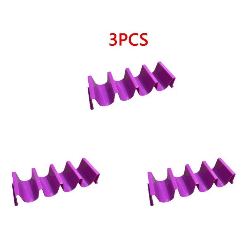1~5 ШТ. Тримачі для тако у формі хвилі. Стійка для підносів для мексиканської їжі. Підставка для піци, хот-дога, тортильї, млинців. Багатофункціональна кухня.