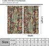 Vintage William Morris Wildlife Blackout Window Curtains   Rustic Boho Animal Plant Window Drapes   for Living Room Bedroom 21(W)*