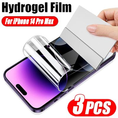 Film hidrogel pentru iPhone 14 15 Pro Max 12 13 Mini Protector de ecran pentru iPhone 11 12 13 14 Pro XS Max XR 7 8 6 14 15 Plus SE Film