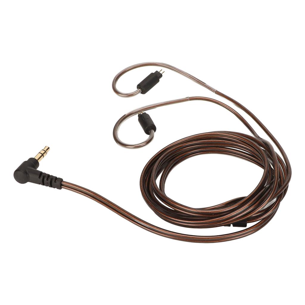 Replacement Headphone Cable with Mic for AS06 AS10 ZST ZS3 ZS4 ZS5 ZS6 Headphone with 2 Pin 0.78mm Connector Interface