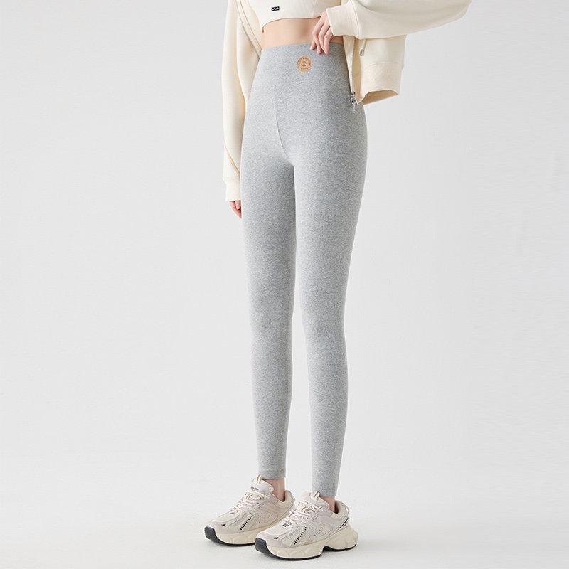Women s Slimming Grey Leggings with Tummy Control & High Elasticity - New 2026 Spring/Autumn Collection XL