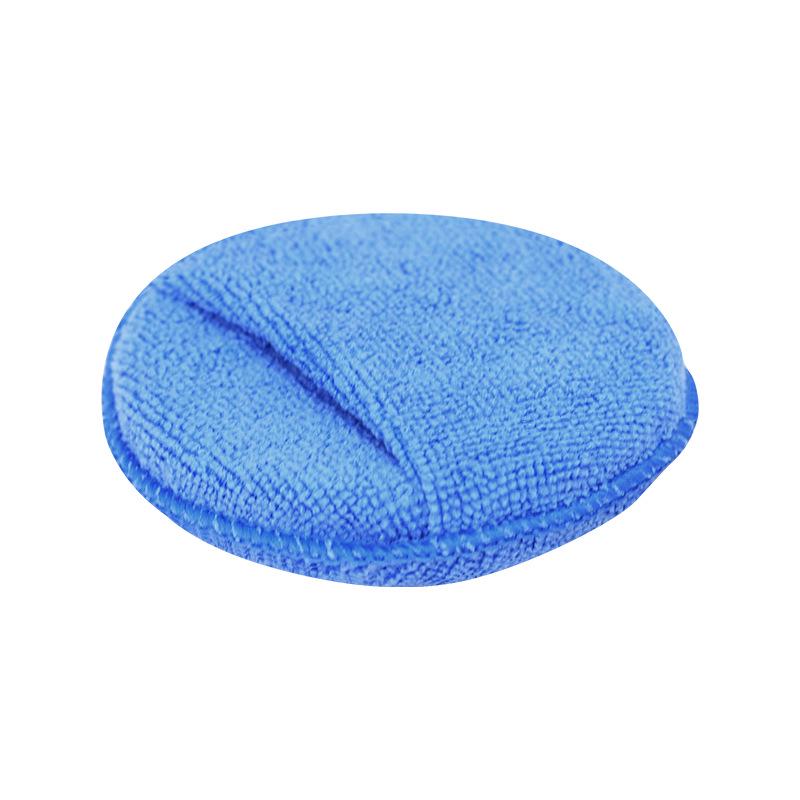 Cross-Border Hot-Selling Car Polishing & Cleaning Sponge Pad Pocket Waxing Pad [12cm*2cm]