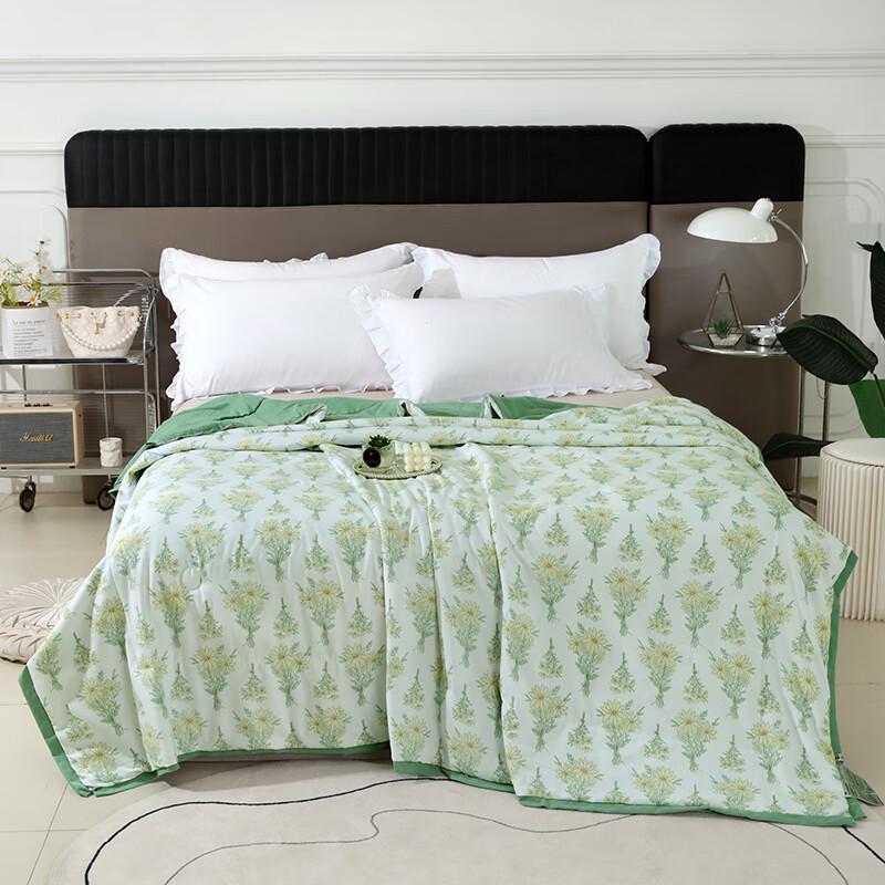 

Breeze Leaf Summer Washed Cotton Fiber Quilt