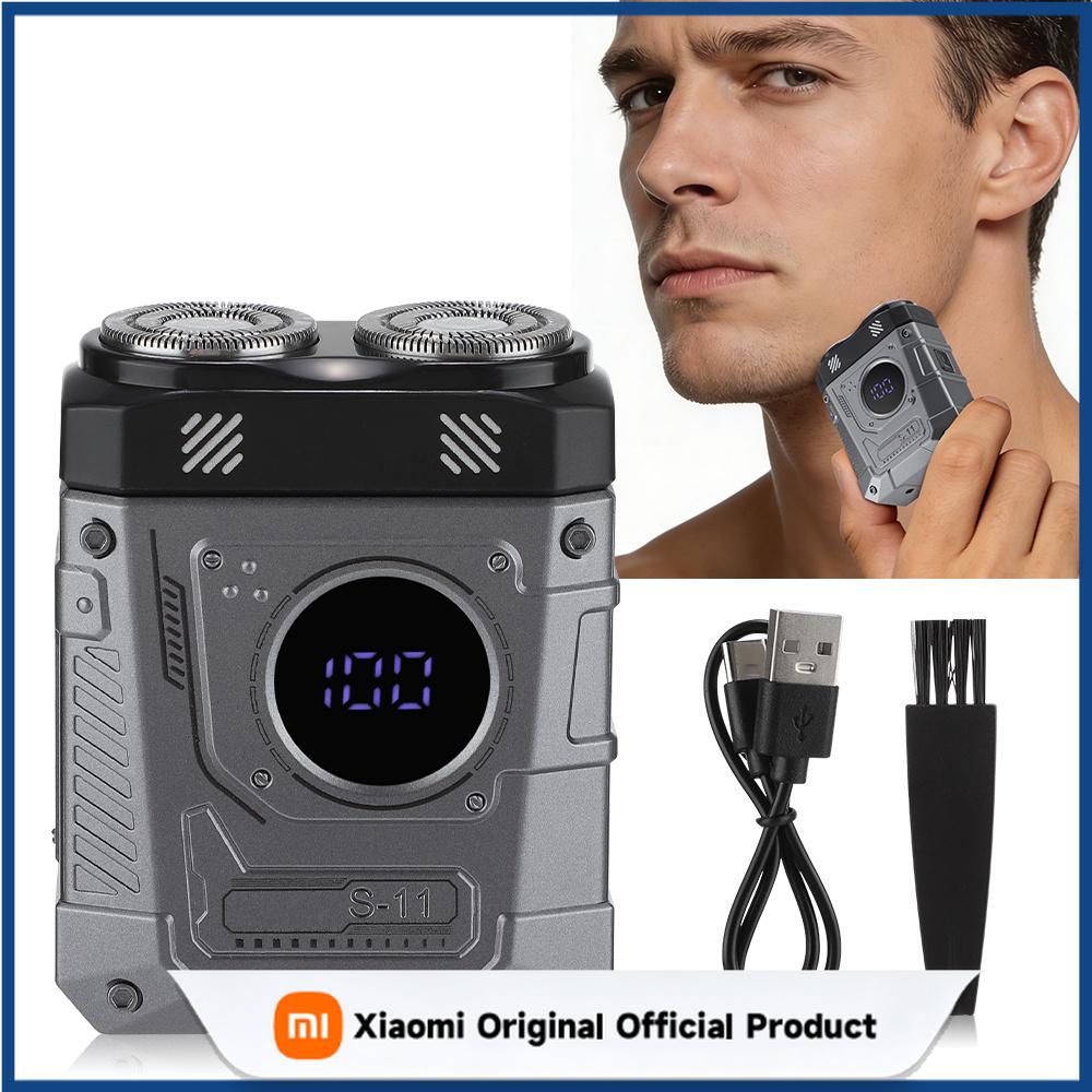 Xiaomi Electric Shaver Washable Digital Display Waterproof Mini Razor for Men Professional Electric Portable Travel Beards Trimmer