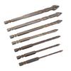 7 Stück Mauerbohrer Set Sechskantschaft Betonbohrer für Zement Glas Holz Fliese Ziegel 312mm