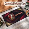 Personalized Crystal Velvet Carpet Bournemouth Football Pattern Non Slip Floor Rug