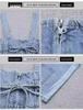 2025 Damen Schlankmachender Retro-Denim-Latzhosen-Shorts - Altersreduzierend, Stilvoll & Dünn für den Sommer