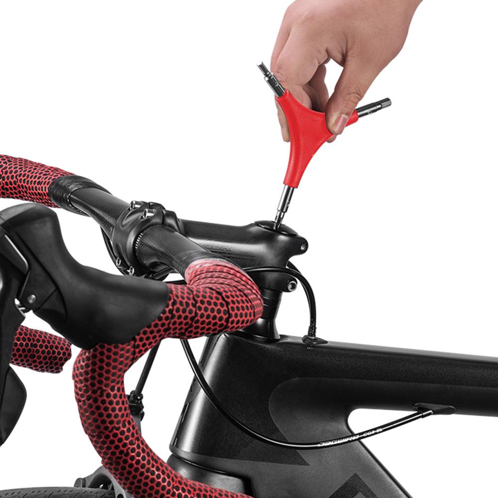Portable Light Weight Three way Inner Hex Wrench for Bicycle Maintance Repairing