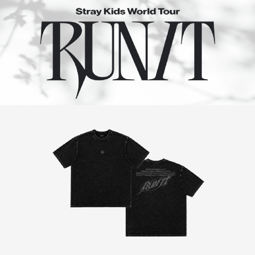 Предзаказ футболки Stray Kids RUN IT SEOUL