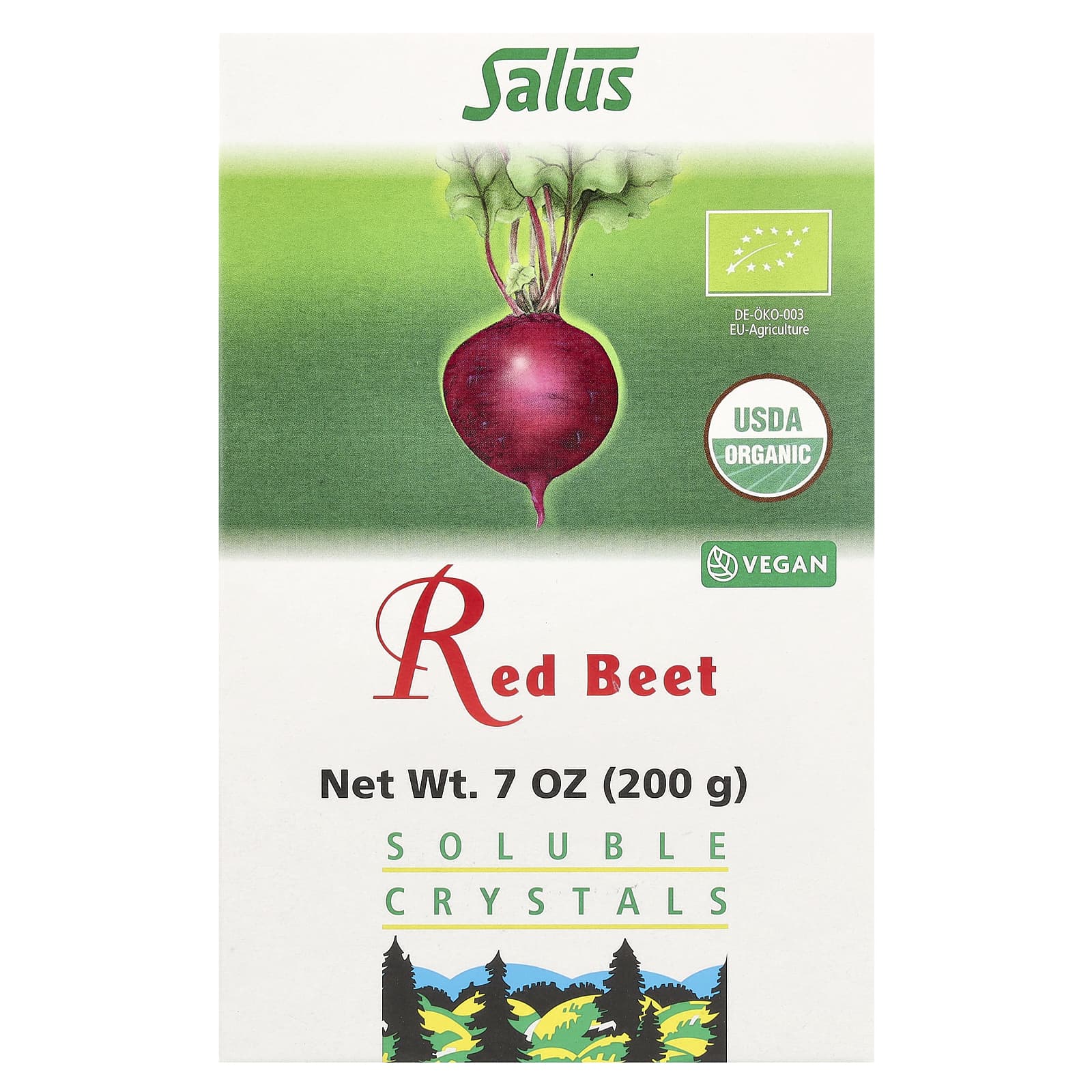 

Gaia Herbs, Червоний буряк, Водорозчинні кристали, 7 унцій (200 г)