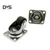 0.5 Inch Furniture Caster Wheels Universal Small Swivel Plate Casters for Carts Furniture Baby Bed Kitchen Cabinet Table