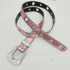 Edge Bead Wide Belt Women's Fashion Versatile Belt Sequined Belt Women's High-end Belt Women