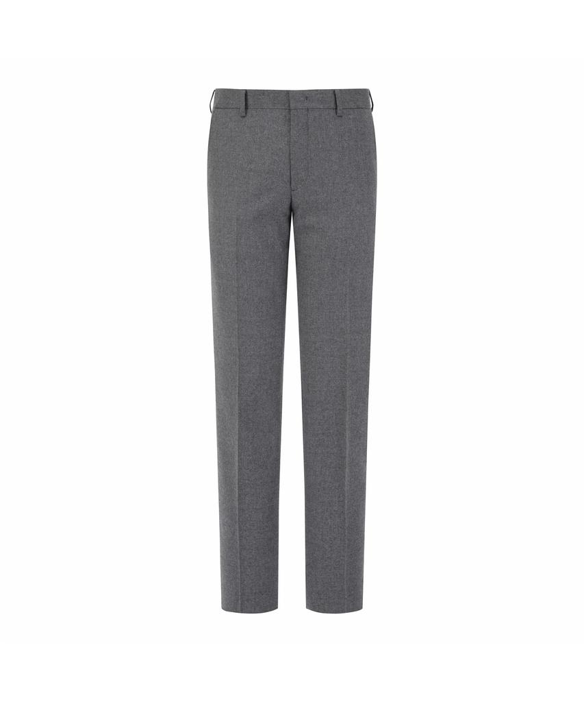 BRENTWOOD Wool Blended Milled Slim Suit Pants - Light Grey Brfgw26842Gyl