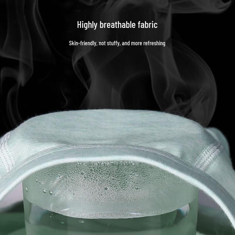 FitonTon Teen Boys' Pure Cotton Antibacterial Boxer Briefs 4-Pack