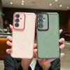 Solid Color Frame Soft Clear Phone Shell For Samsung S25 Ultra S24 FE S23 Plus S22 S21 A55 A16 A35 A54 A34 A15 Transparent Shockproof Slim Case Cover