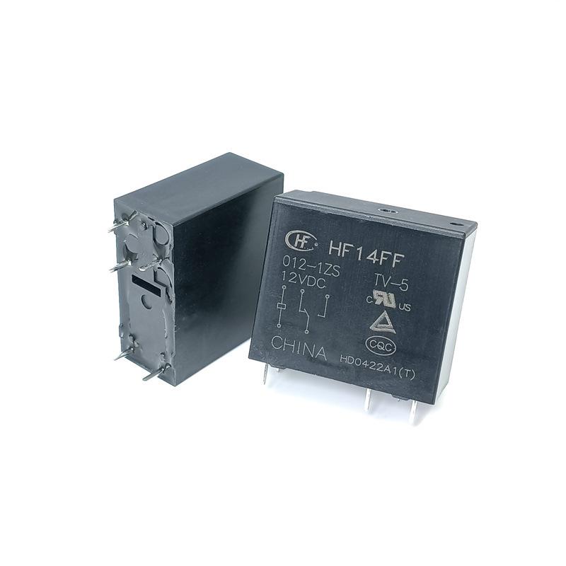 Hongfa Relay HF14FF 10A 5-Pin Changeover Set (HF14FF-012-1ZS / HF14FF-024-1ZS)