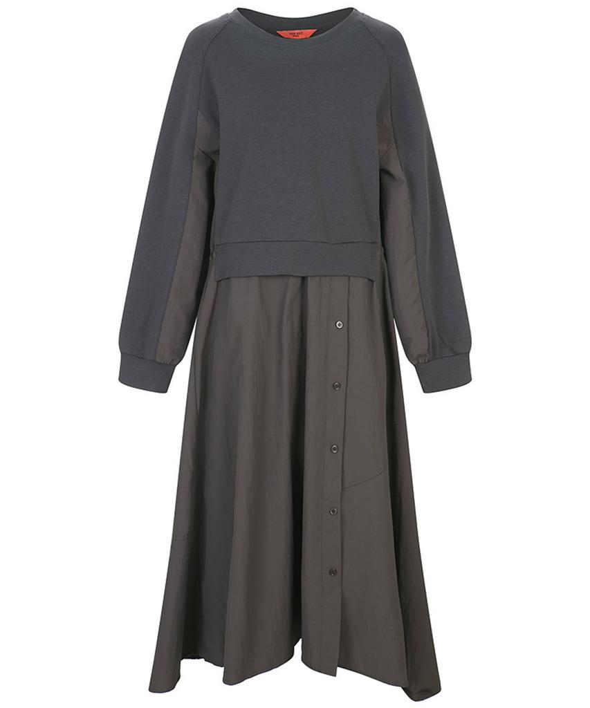VANAKE Color Block Two-In-One Dress_Vb43Opud01Z