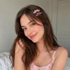 Polka Dot Bangs Clip Korean Snap Clip Fashion Beard Shape Hair Clips  For Women Girls