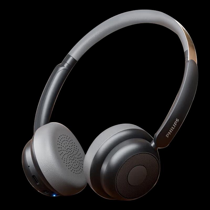 Philips Retro Over-Ear Wireless Bluetooth Headphones