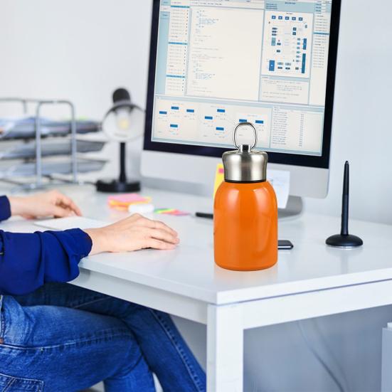 300ml mini izolovaný pohárek Nerezová termoláhev na horké studené nápoje Cestovní hrnek na kávu odolný proti úniku