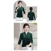 Western-style Mother's Bottoming Shirt Spring and Autumn New Middle-aged and Long-sleeved High-end Tops T-shirts
