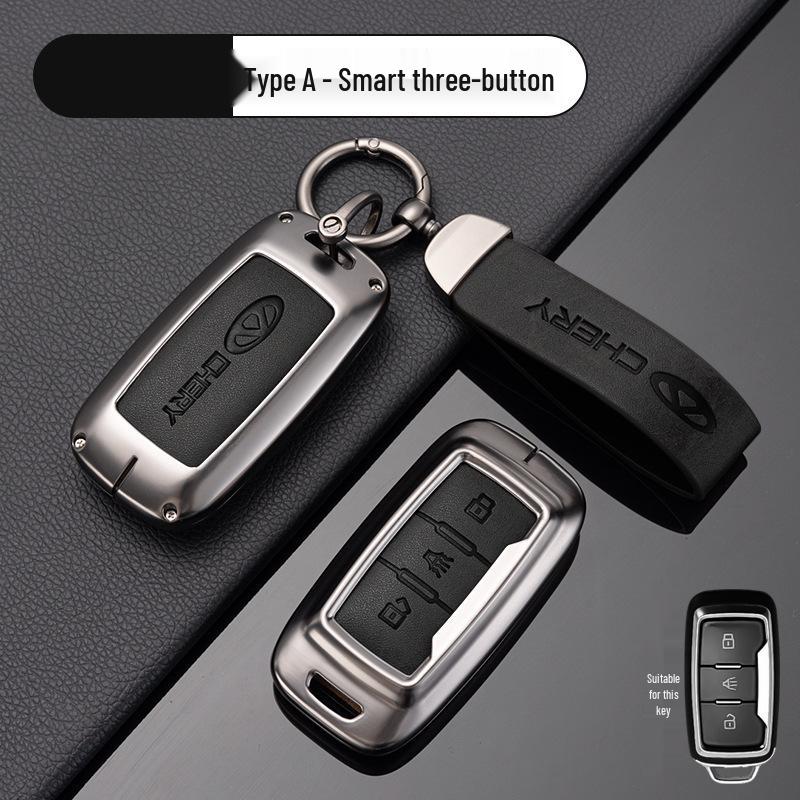 High-End Voll-Schlüsselhülle für Chery 5x, Tiggo 3x, Exeed TX, Tiggo 7 - Unisex Design
